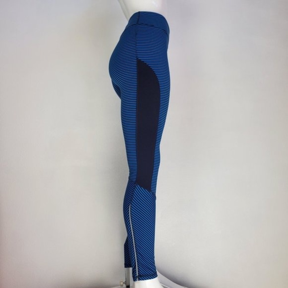 Kyodan Blue Striped Athletic Leggings